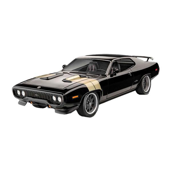 ドイツレベル 1/24 Fast＆Furious 1971年 プリムス GTX “ドミニク” プラモデル 07692 （ZS170331）