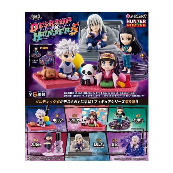HUNTER×HUNTER ハンターハンター デスクトップ5 フィギュア 単品販売】DesQ DESKTOP HUNTER 5【種類ランダム】リーメント