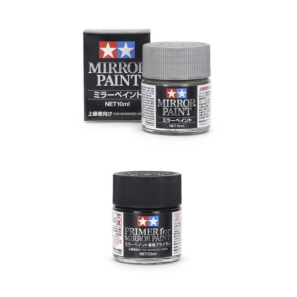 タミヤ No.69950＋69951 塗料 ミラーペイント 10ml ＋ ミラーペイント