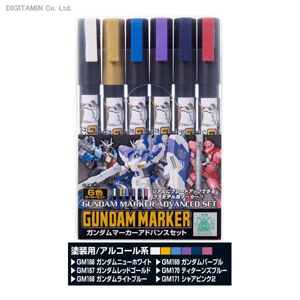 Gsiクレオス Ams124 ガンダムマーカーアドバンスセット Zv Buyee Buyee Japanese Proxy Service Buy From Japan Bot Online