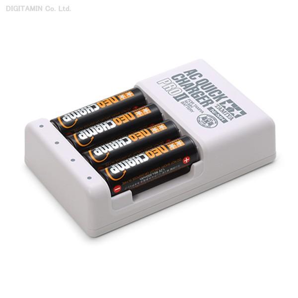 タミヤ 55116 単3形ニッケル水素電池 ネオチャンプ 4本 と急速充電器proii zw03468