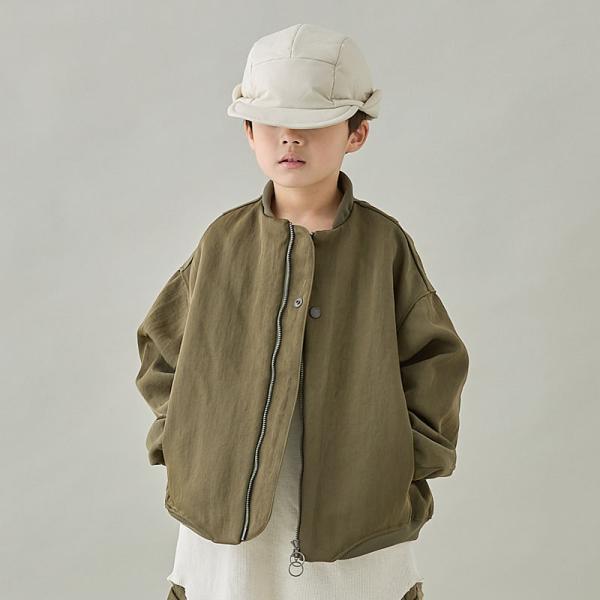MOUN TEN. マウンテン ジャケット ブルゾン 子供服 bright twill zip blouson [MB39-1801a]