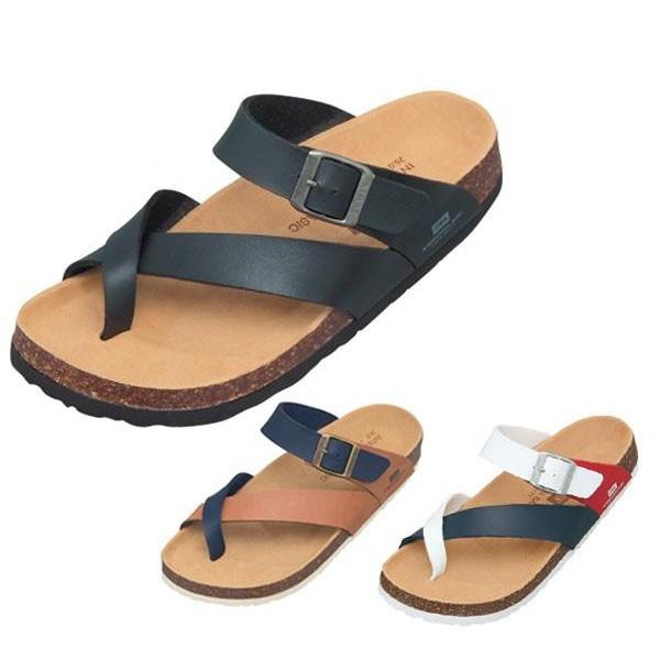 Edwin メンズサンダル 卓抜 天然コルク 25cm Eb1003