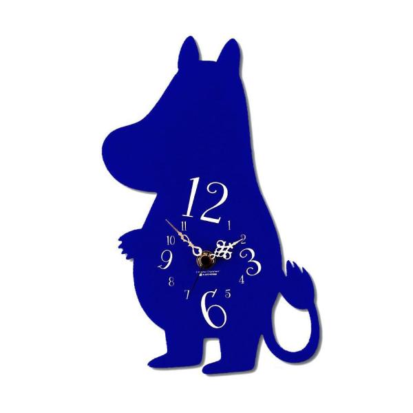 再再販 Moomin シルエット時計 Kc 50 ムーミン