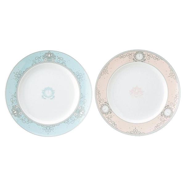 三郷陶器 ディズニー Princess Royal Dreams Seal限定商品 ペアプレートセット 3232 03 シンデレラ プリンセスロイヤルドリーム