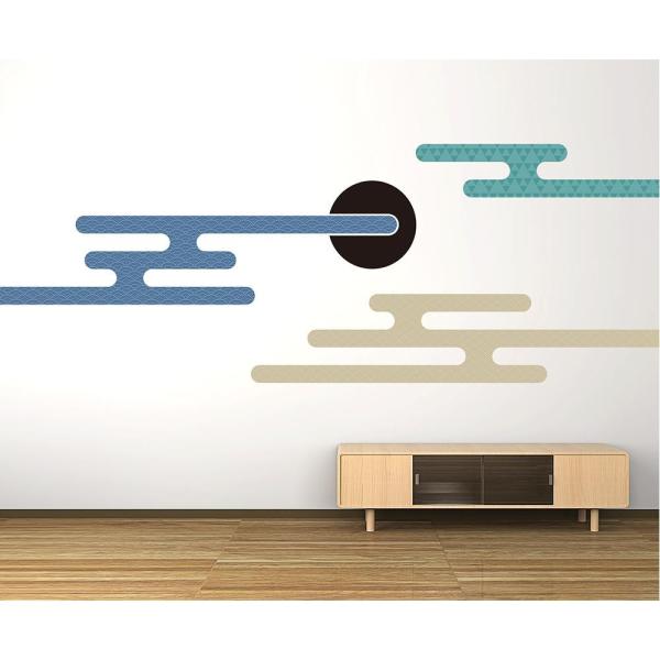 東京ステッカー ウォールステッカー 転写式 エ霞 基本色 Mサイズ Ts 0050 Am Firststeplandscaping