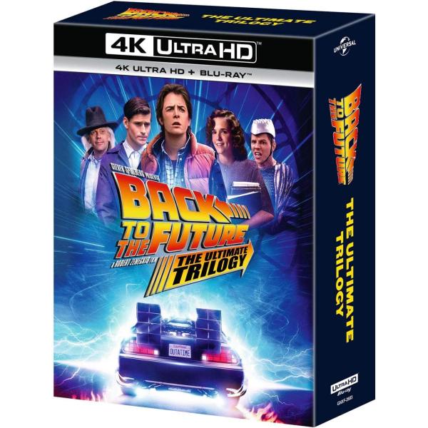 バックトゥザフューチャー 全シリーズ 35th アニバーサリー 4K Ultra HD + ブルーレイ