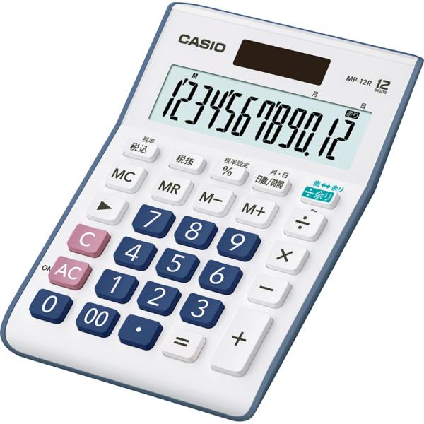 カシオ あまり計算電卓 MP-12R