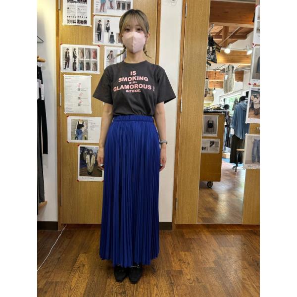 プライオリティー PRIORITY プリーツパンツ-blu : dimanche