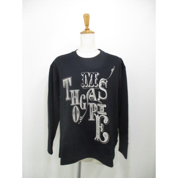 美品☆トーマスマグパイ ロゴニット ブラック 送料無料 トーマスマグパイ THOMAS MAGPIE ロゴロンT レディース 25