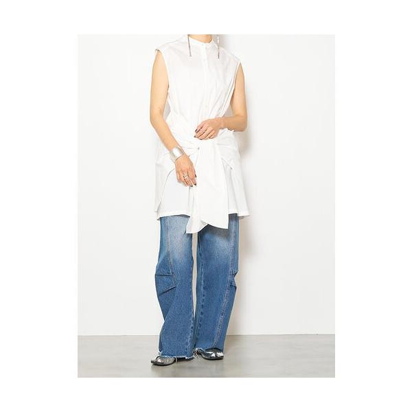 YENN イエン Y252-31054-2 KNEE TUCK DENIM PT 40 8月上旬〜中旬