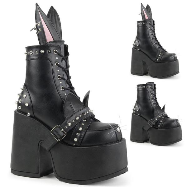 DEMONIA ショートブーツ 厚底 Pleaser（プリーザー） demonia デモニア ショートブーツ 厚底 13 cm