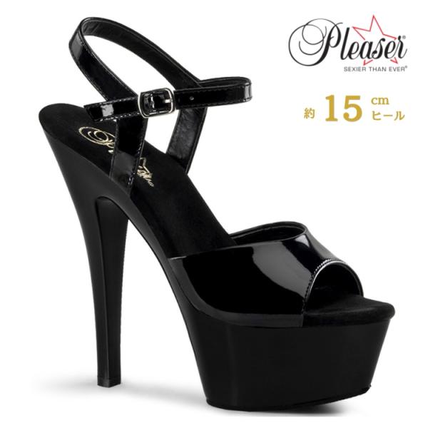 Pleaser 15cmヒール Pleaser（プリーザー） 厚底 サンダル レディース メンズ 15 cm ヒール