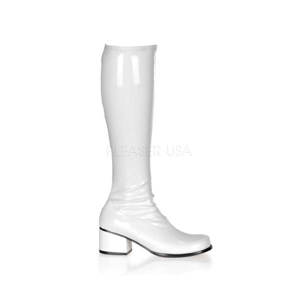 POWER ビンテージ　レザー ロングブーツ ホワイト　26.5センチ相当 POWER ビンテージ レザー ロングブーツ ホワイト 26.5センチ相当