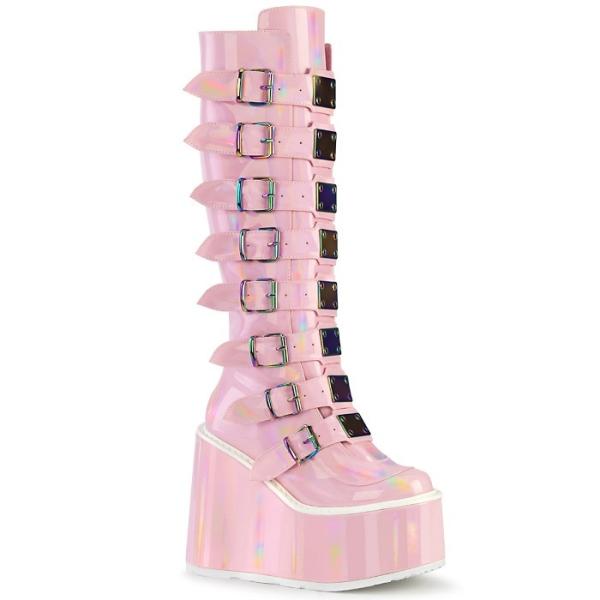 Pleaser（プリーザー） demonia デモニア ロングブーツ 厚底 ウェッジ