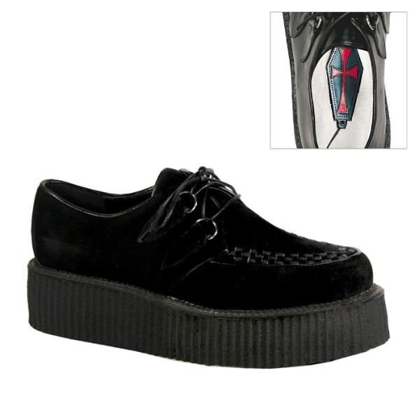 Demonia✨ 黒 プラットフォーム シューズ フェイクレザー　22.5 厚底 $_57.JPG?set_id=8800005007