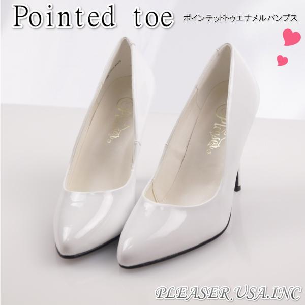 パンプス ハイヒール 白 ホワイト エナメル Pleaser プリーザー Buyee Buyee Japanese Proxy Service Buy From Japan Bot Online