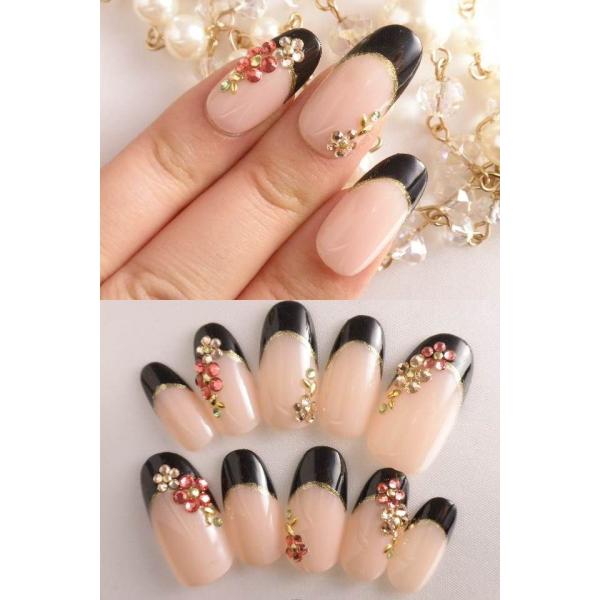 Blackストーンネイルチップ Www Splashecopark Com Br