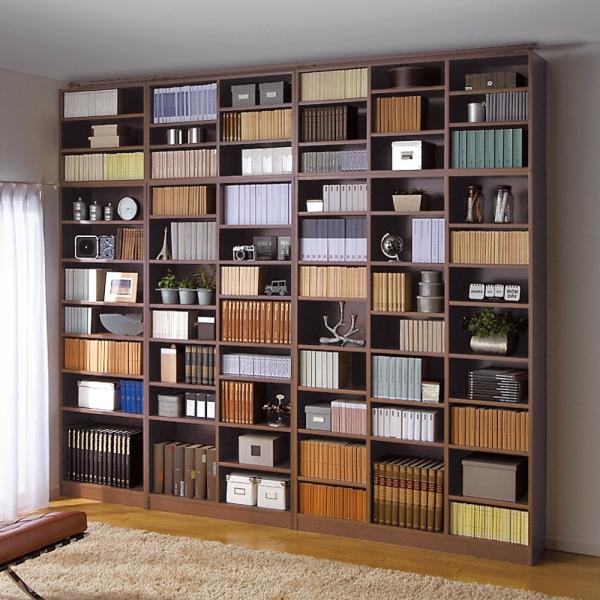 飾って楽しく、隠してすっきり！◆見せる収納も、すっきり隠す収納もできる天井突っ張り式壁面収納ラック。◆天井まで無駄なく収納できる通販人気のつっぱり式の書棚です。◆文庫本サイズから雑誌収納サイズまで取りそろえたユニット家具です。【家具職人の想...