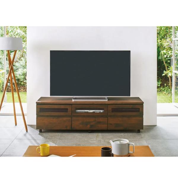 dinos（ディノス） アルダー天然木テレビ台 幅159高さ46cm キャスター