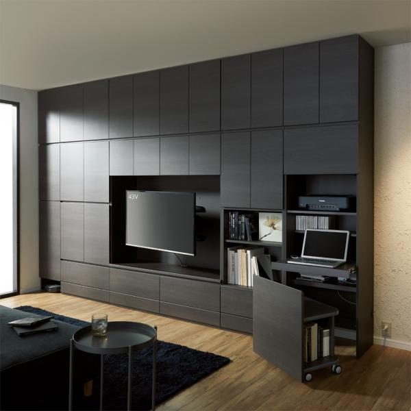 リビング収納 テレビ台 テレビボード 【パモウナ社製】使いやすさを