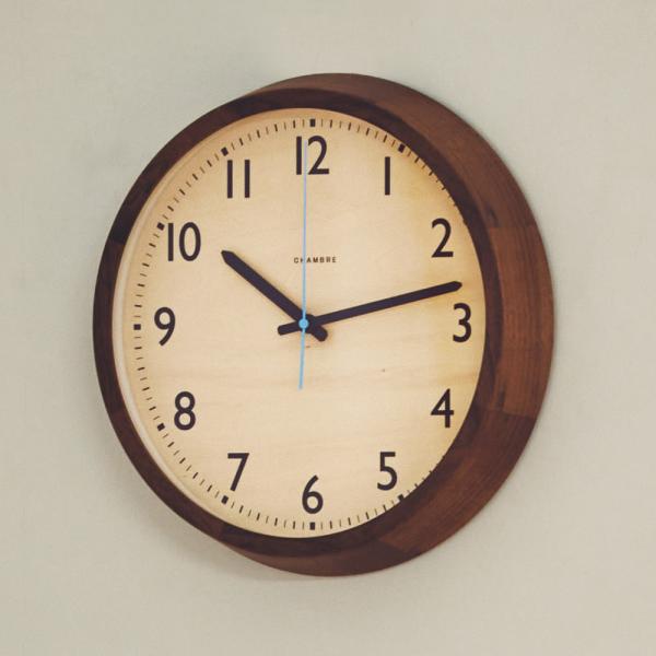 dinos（ディノス） CHAMBRE | シャンブル 無垢材の電波時計
