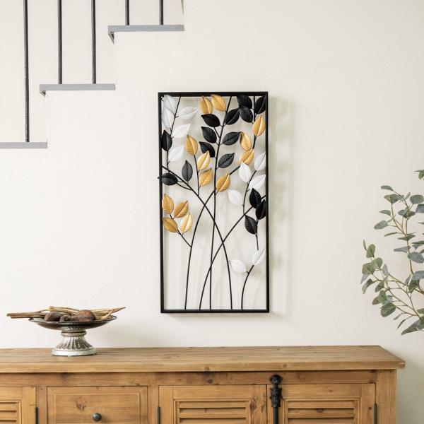 dinos（ディノス） アイアン製リーフアート 絵画 アート ウォール