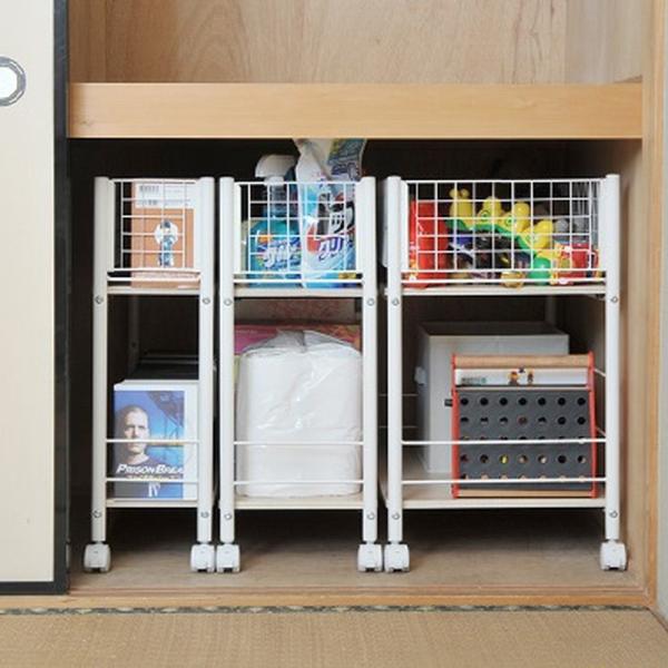 ≪幅20cm≫押し入れ収納ラックシリーズ 小物収納 フリーボックス 収納ボックス 968314 ディノス