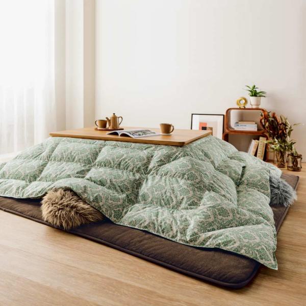 ふとん コタツ ≪【正方形】190×190cm≫ リサイクル羽毛〈reumo〉国内縫製こたつ掛け布団 こたつ こたつ布団 ディノス dinos 人気 おしゃれdinosのリサイクル羽毛「reumo」を使用した、贅沢羽毛こたつ掛け布団dino...