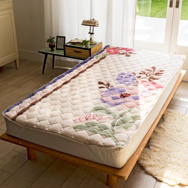 【ディノス限定販売】ELLE HOME ヒートループ（R）ハイパー 発熱敷きパッド シングル 敷きパッド ベッドパッド 683182 ディノス