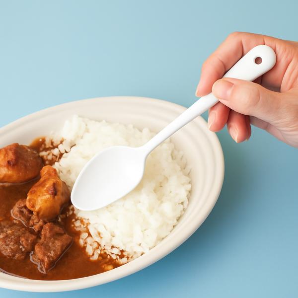 ≪スープ用2本セット≫ カレーとスープがもっとおいしく感じる琺瑯スプーン 食器 箸 LX7557 ディノス