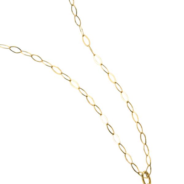純金 チェーンネックレス（50cm・1.8g） ジュエリー アクセサリー ゴールド製 J12718 ディノス