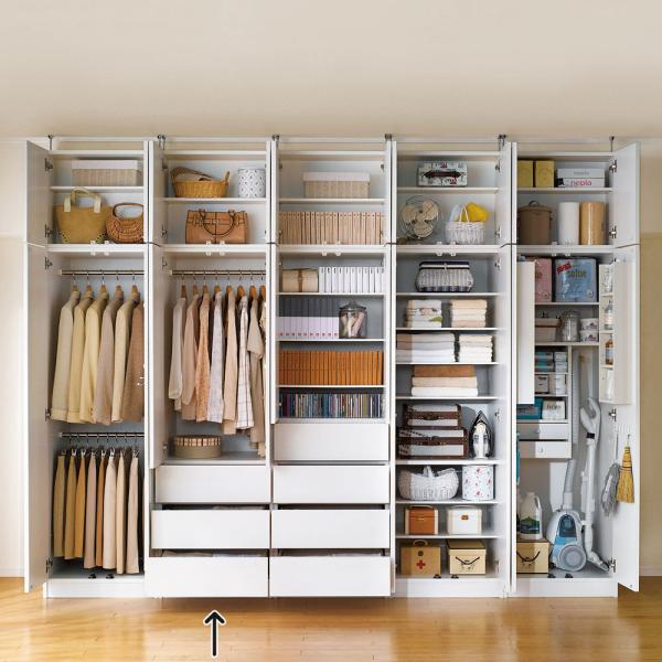 アイデア次第で組合わせ自由自在❤大容量＆大収納❣スタイリッシュ☆ワードローブ アイデア次第で組合わせ自由自在❤大容量＆大収納❣スタイリッシュ