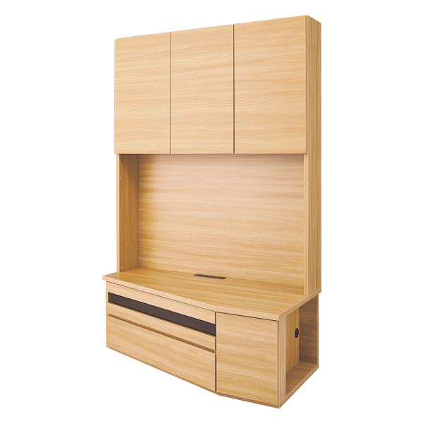 dinos（ディノス） 50 55インチ コーナー壁面収納テレビ台 幅117高さ