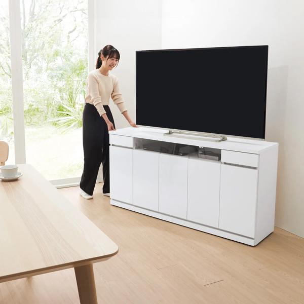 dinos（ディノス） ［幅148cm］ハイタイプテレビ台 高さ75cm 日本製