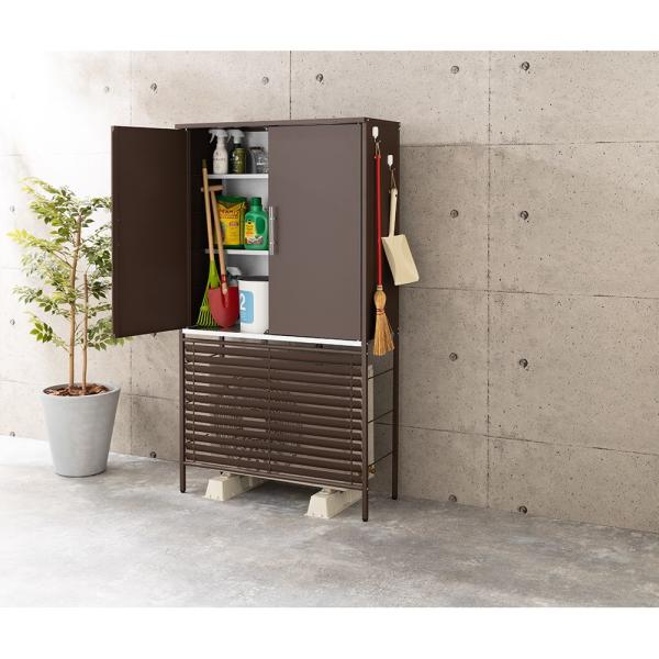 ガルバ逆ルーバー大型室外機カバー dinos_1290302409