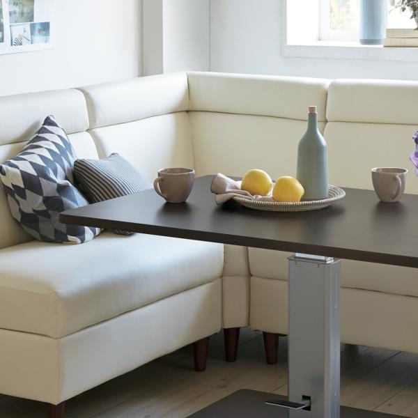 dinos（ディノス）『収納付きソファダイニング』