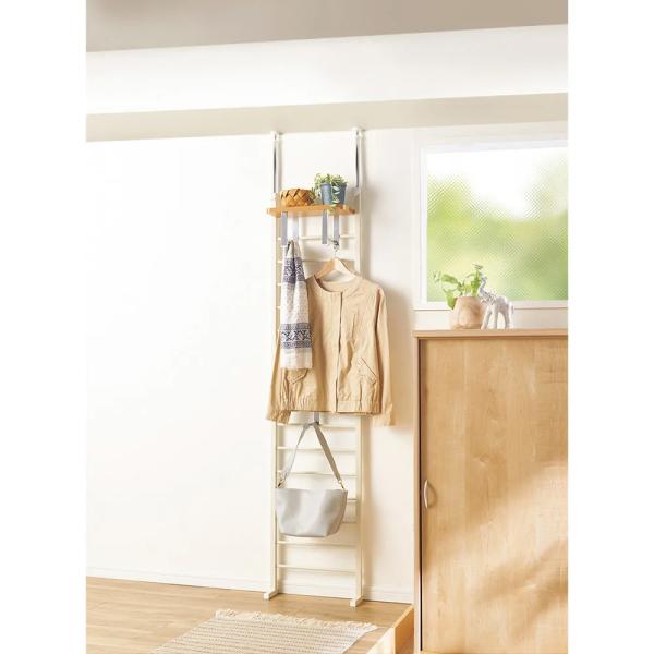 dinos（ディノス） 突っ張り式薄型ブティックハンガーシリーズ ロー