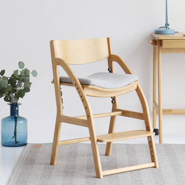 組立不要 頭のいい子を目指す子供チェア スタンダード 幅44.5cm奥行47.5cm-58cm高さ73.5cm 子供部屋 キッズ収納 家具 子供用学習椅子 キッズチェア ディノス dinos 人気 おしゃれ正しい姿勢で座れる椅子で、子どもが...