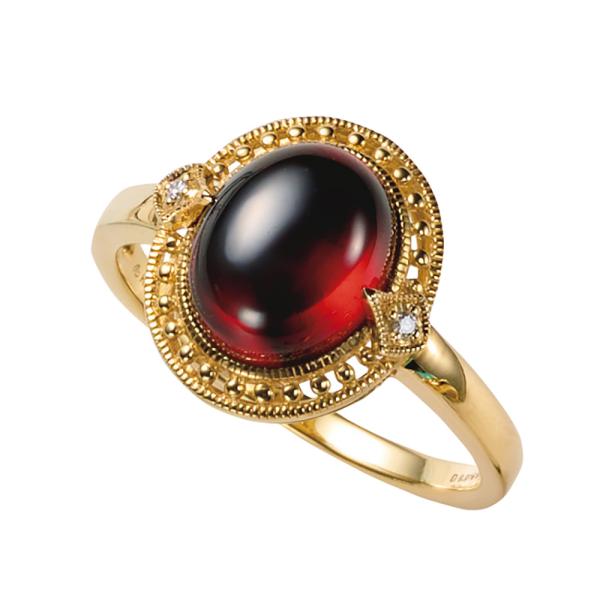 dinos（ディノス） ROKUZAN/碌山 K18 ガーネットリング ジュエリー