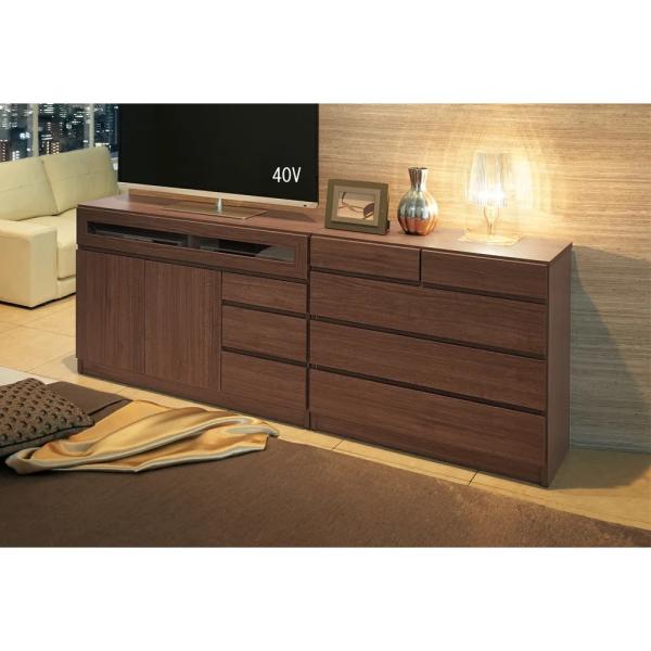 【完成品・国産家具】ベッドルームでコンパクト設置シアターシリーズ チェスト 幅80cm高さ70cm リビング収納 リビング ディノス dinos 人気 おしゃれpoint1 なんと本体奥行35cm！置き場所を選ばない省スペース・薄型設計。◆...