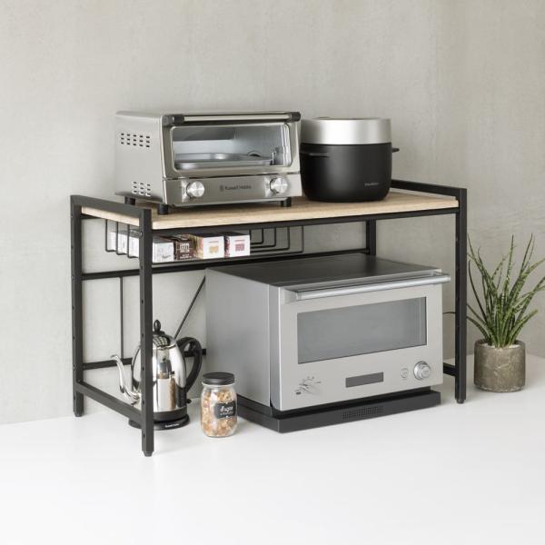 dinos（ディノス） ブルックリン風レンジラック 1段 幅84.5cm キッチン