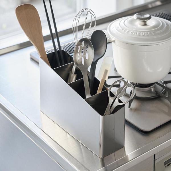 ステンレス製 キッチンツールスタンド