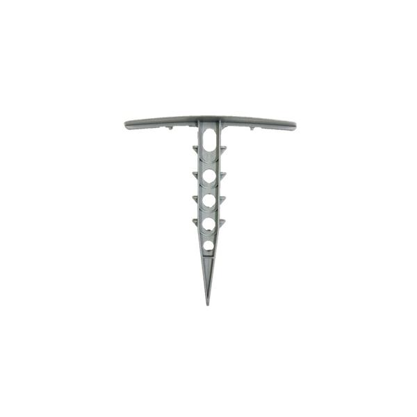 ＜製品詳細＞材　質：ポリプロピレン製色　　：グレーサイズ：押え板／11cm　全長／13cm（約）重　量：9ｇ（1個）原産国：日本