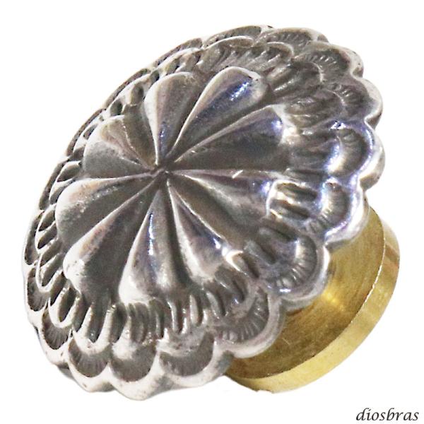 julian lovato シルバーフラワーコンチョ julian lovato シルバーフラワーコンチョ julian lovato シルバー