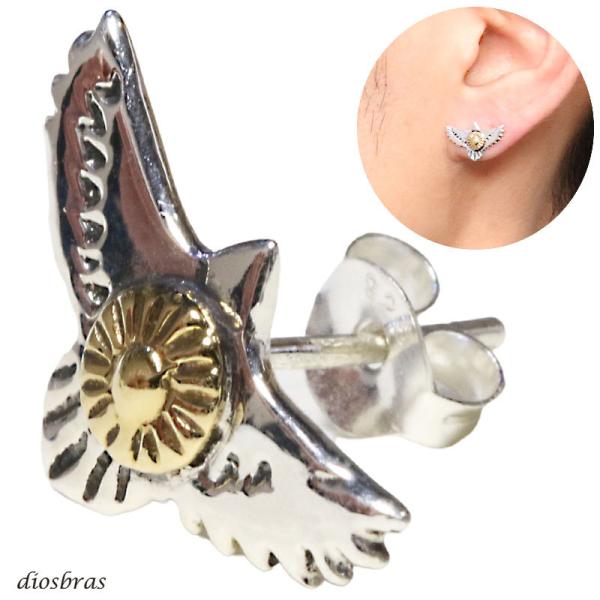 BIG HAND ピアスセット サンピアス イーグルピアス シルバー 18K diosbras_dios-pi365-gt