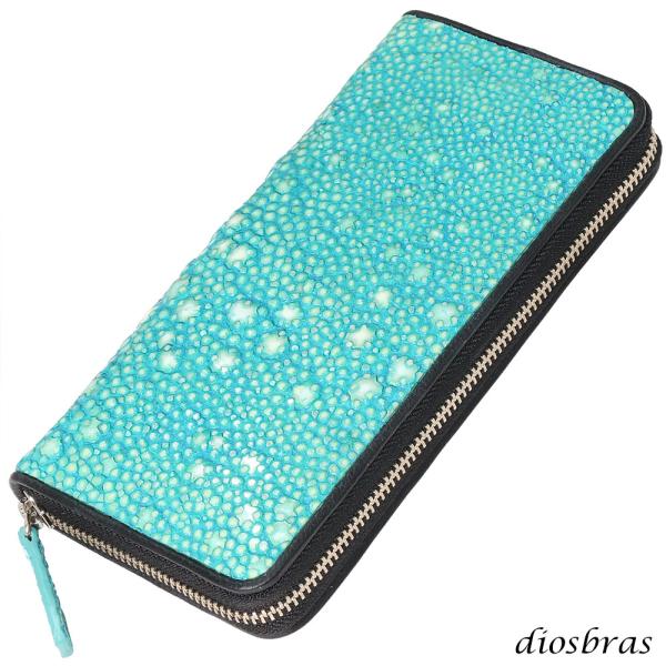 スティングレイ 本革 スター エイ革イバラエイ ガルーシャ ラウンド