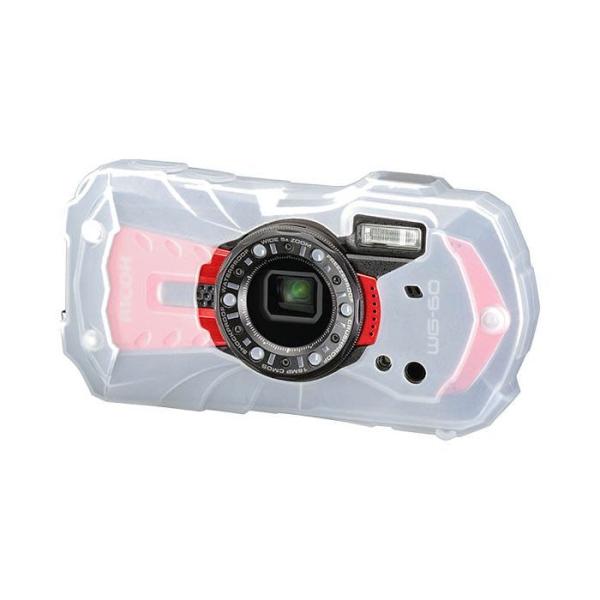 カメラボディを傷や汚れから守るシリコン製プロテクタージャケットです。また、装着することでグリップしやすくなり、カメラをしっかりと持つことができます。対応機種：WG-50,WG-60,WG-70,WG-80 専用