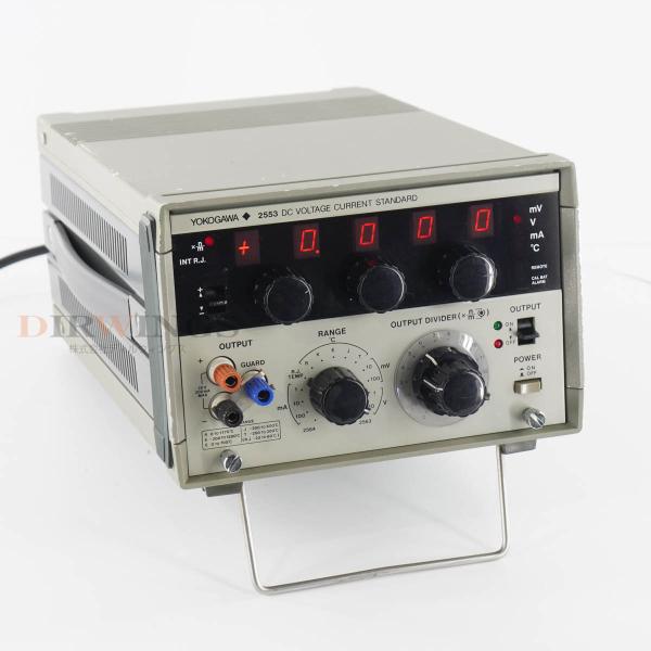 せっと！ DW]USED 8日保証 YOKOGAWA 2553 255342 DC VOLTAGE CURRENT STANDARD