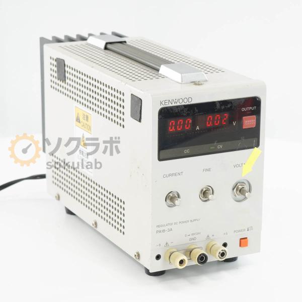 DW]USED 8日保証 KENWOOD PA18-3A PA-A REGULATED DC POWER SUPPLY